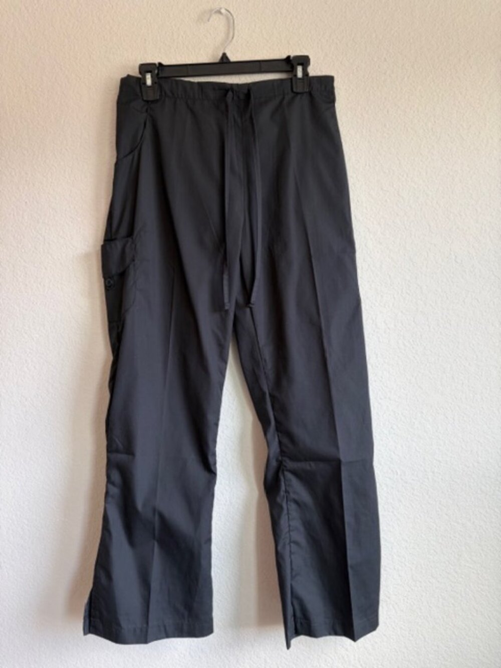 NWT Lizzy B Canada Women's Black Scrub Cargo Pants Small Medical Utility